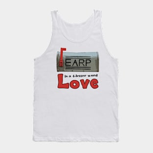 4-letter word love Tank Top